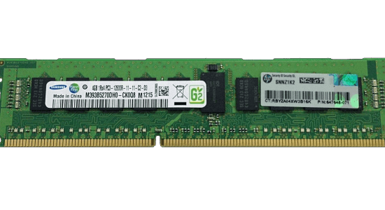 664689-001 - HP 4GB, 1600MHz, PC3-12800R-11, ECC, RDIMM